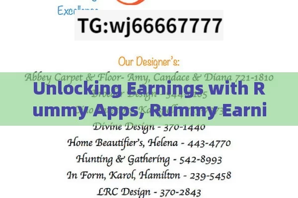 Unlocking Earnings with Rummy Apps, Rummy Earning App: Unlocking New Revenue Streams