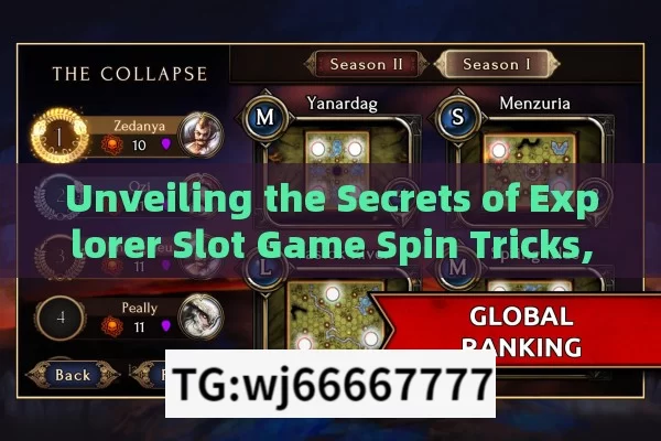 Unveiling the Secrets of Explorer Slot Game Spin Tricks,Trick the Slot: Mastering the Explorer Spin Game