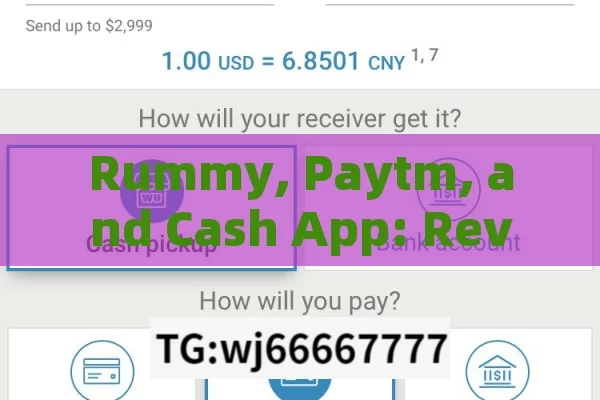 Rummy, Paytm, and Cash App: Revolutionizing Online Transactions,Rummy Paytm Cash App